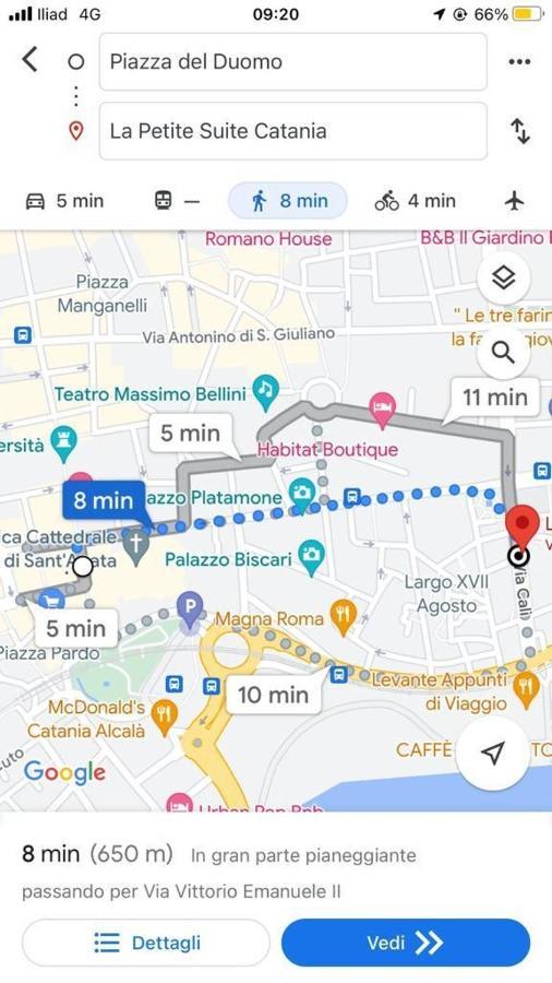 La Petite Suite Katania Zewnętrze zdjęcie